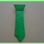 折り紙でネクタイの簡単な折り方・作り方！父の日のプレゼントに！